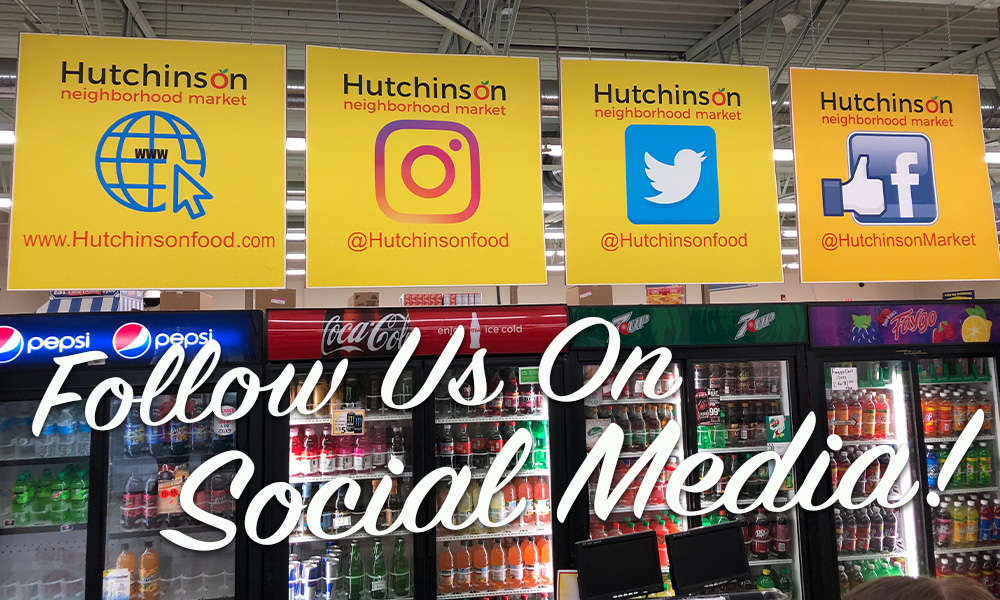 Follow us on social media